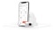 Na obrázku jsou zobrazeny komponenty ViCare Smart Home: aplikace ViCare pro chytrý telefon, termostatický radiátorový ventil ViCare a Vitoconnect.
