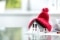 Close up Conceptual of Insulation Symbol House with Red Bonnet in office burreau.; Shutterstock ID 254112634; Purchase Order: 058